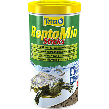 Tetra ReptoMin корм д/водных черепах, 250мл 