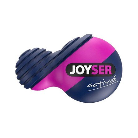 JOYSER 7070J Active игр д/собак Резиновый мяч Duoball с пищалкой M синий, розовый, 12см 