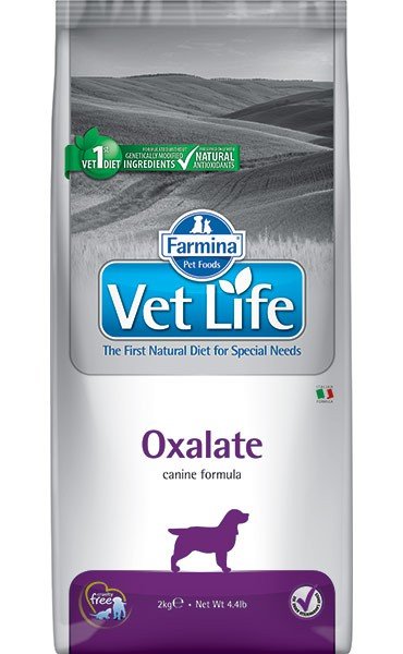 Farmina Vet Life Dog Oxalate, корм д/собак, при МКБ (оксалаты), 2кг 