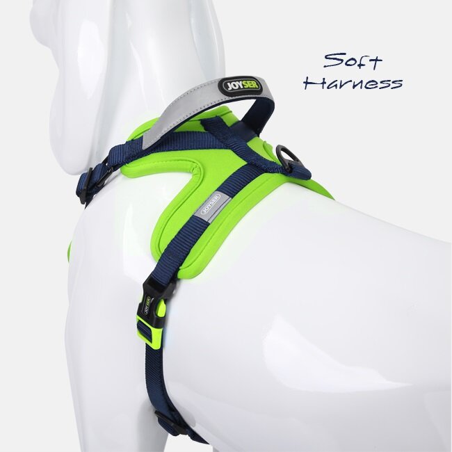 JOYSER 8040J Шлейка д/собак Walk Soft Harness XL зеленая 