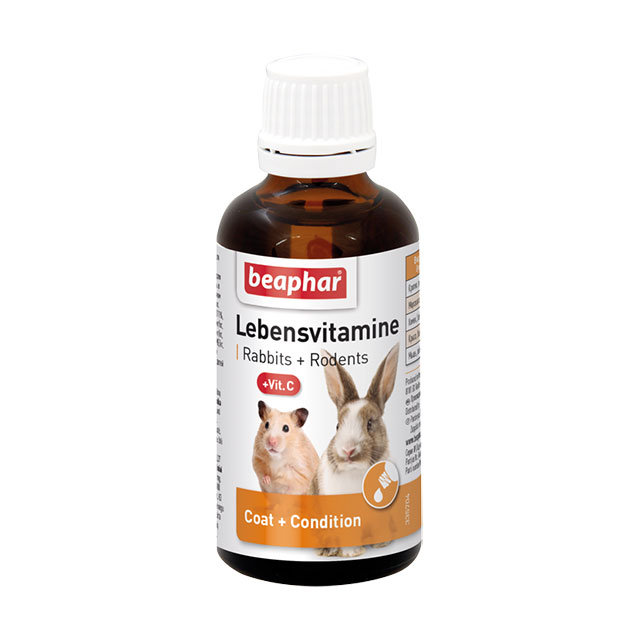 Beaphar Lebensvitamine, витамины для грызунов, фл. 50мл