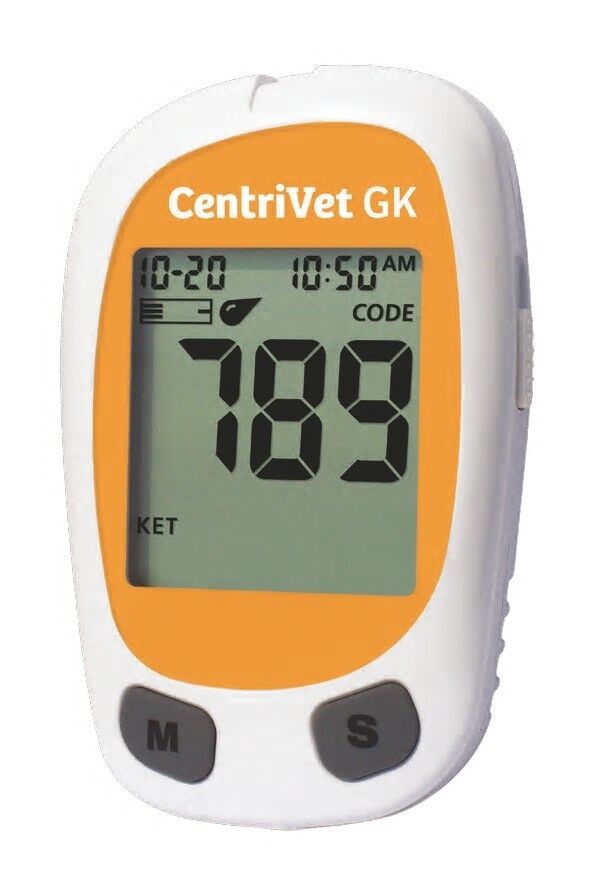 Анализатор CentriVet CE для определения глюкозы и кетонов в крови 
