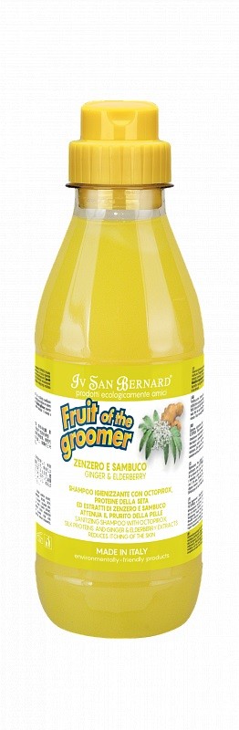 ISB Fruit of the Groomer Ginger&Elderbery шампунь против раздражений и перхоти 100мл 