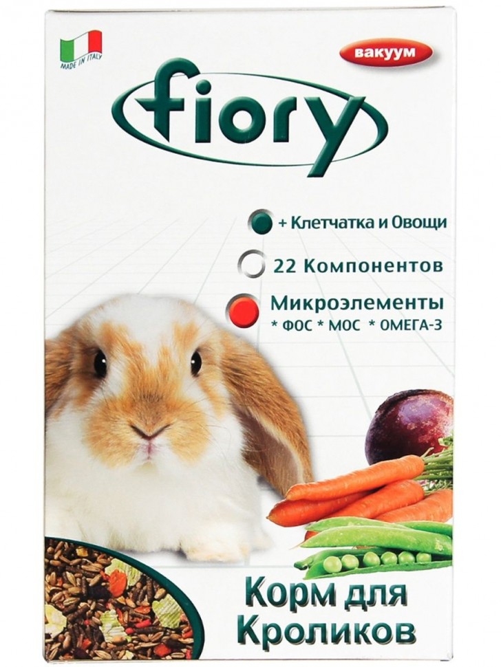 FIORY корм для кроликов Karaote, 850г 