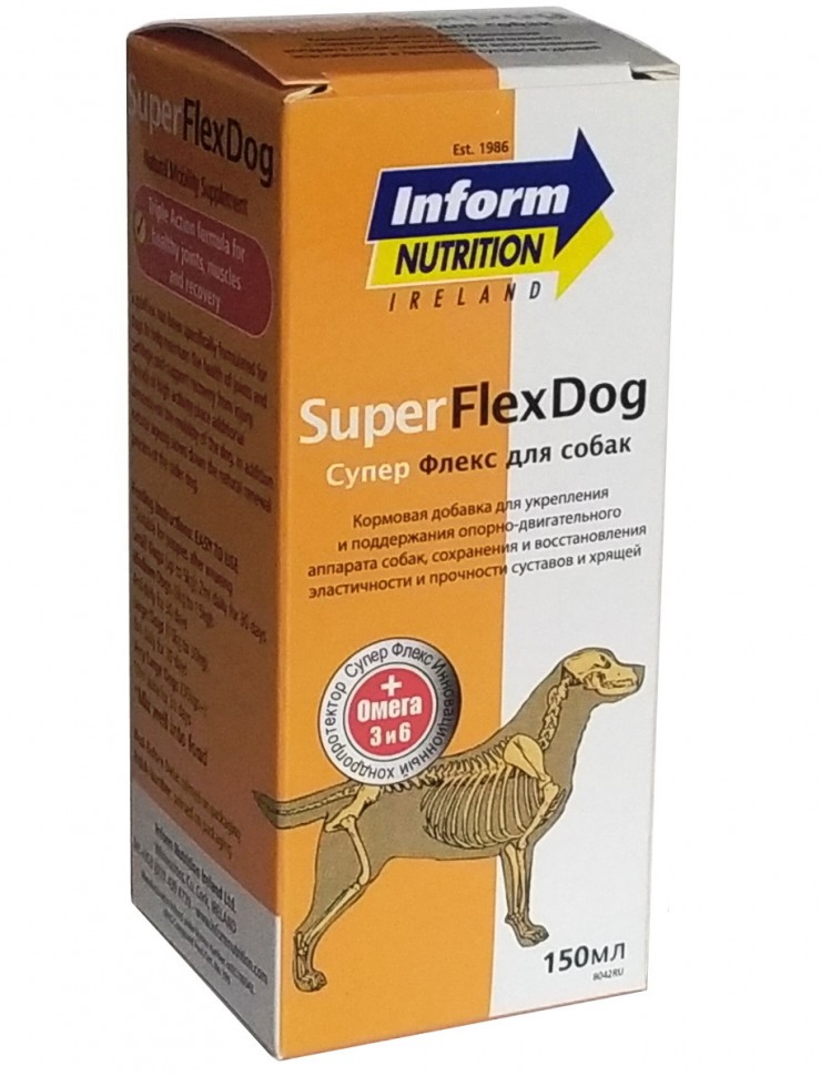 Inform Nutrition Супер Флекс для собак, 150мл 