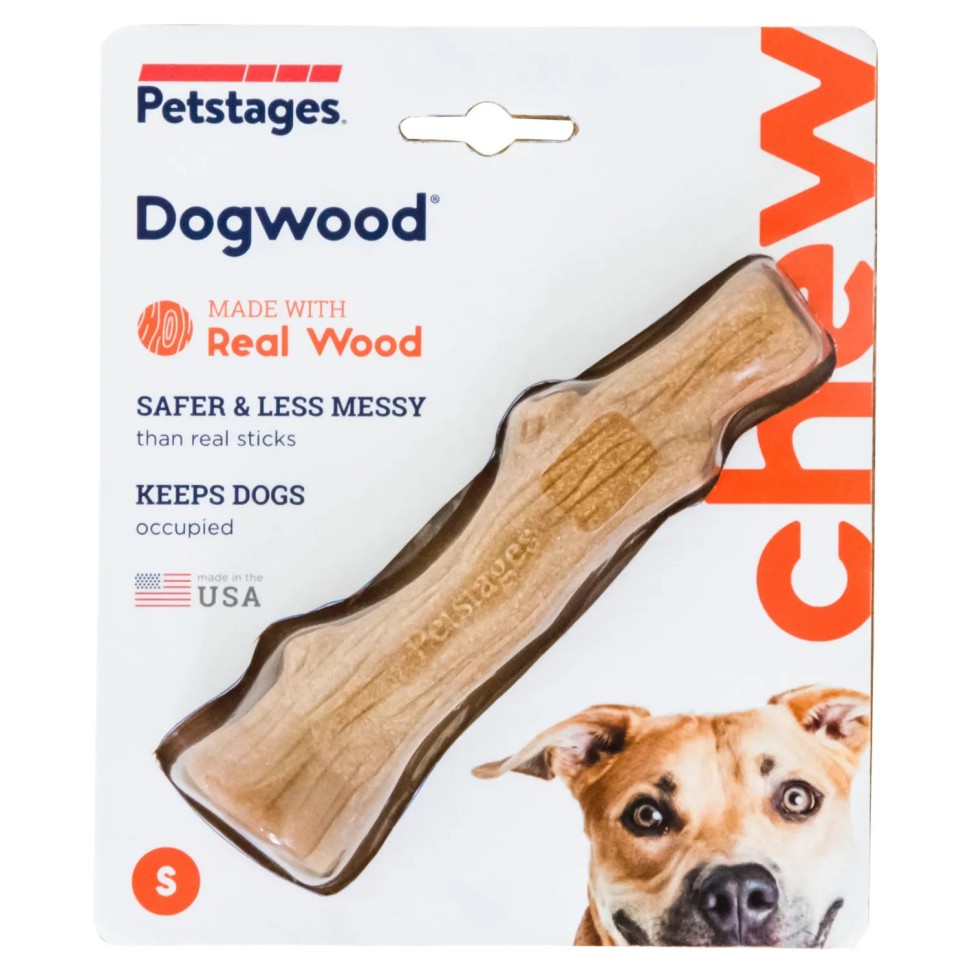 Petstages игр д/собак Dogwood палочка деревянная 14см 