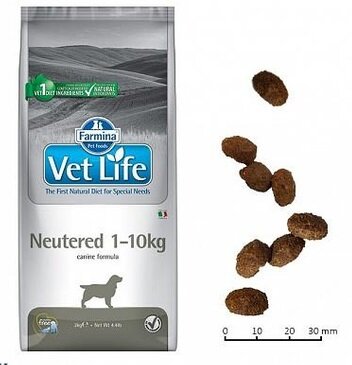 Farmina Vet Life Dog Neutered 1-10kg корм д/стерил. собак мелких, 2кг 