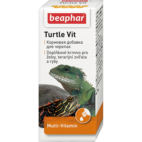 Beaphar Turtle Vit витамины д/черепах и рептилий, 20мл 
